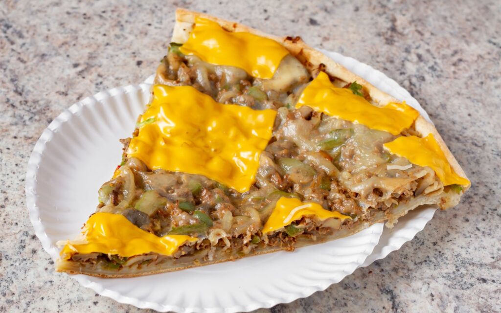 Cheesesteak Pizza