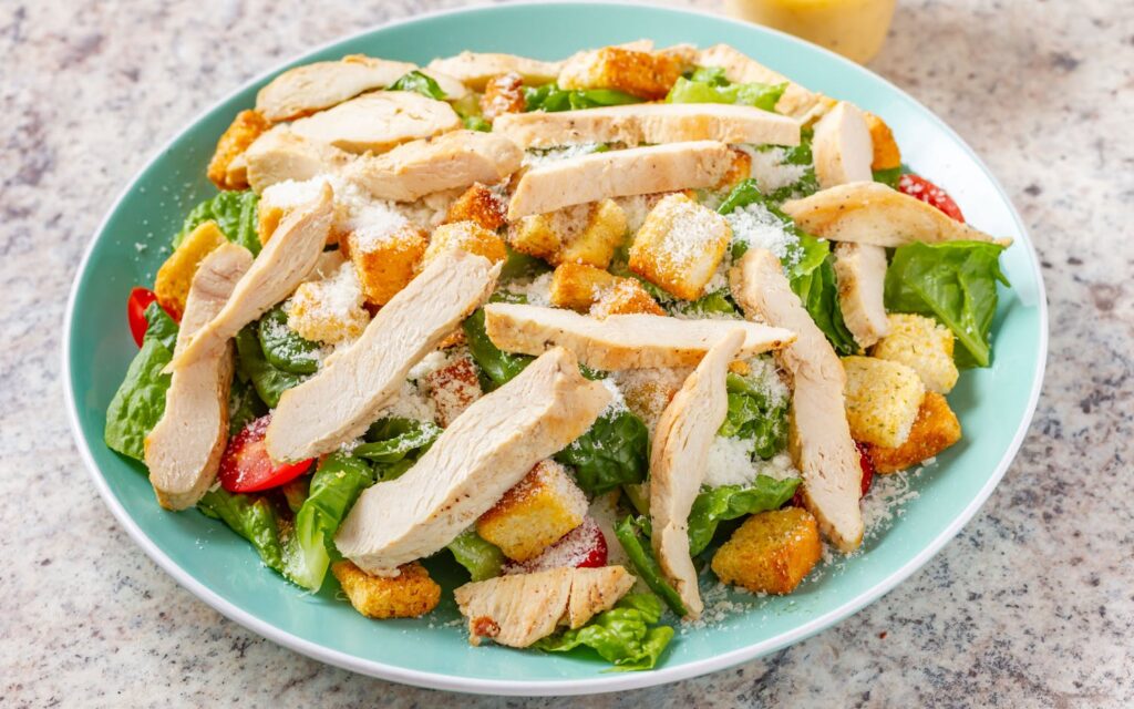 Grilled Chicken Caesar Salad