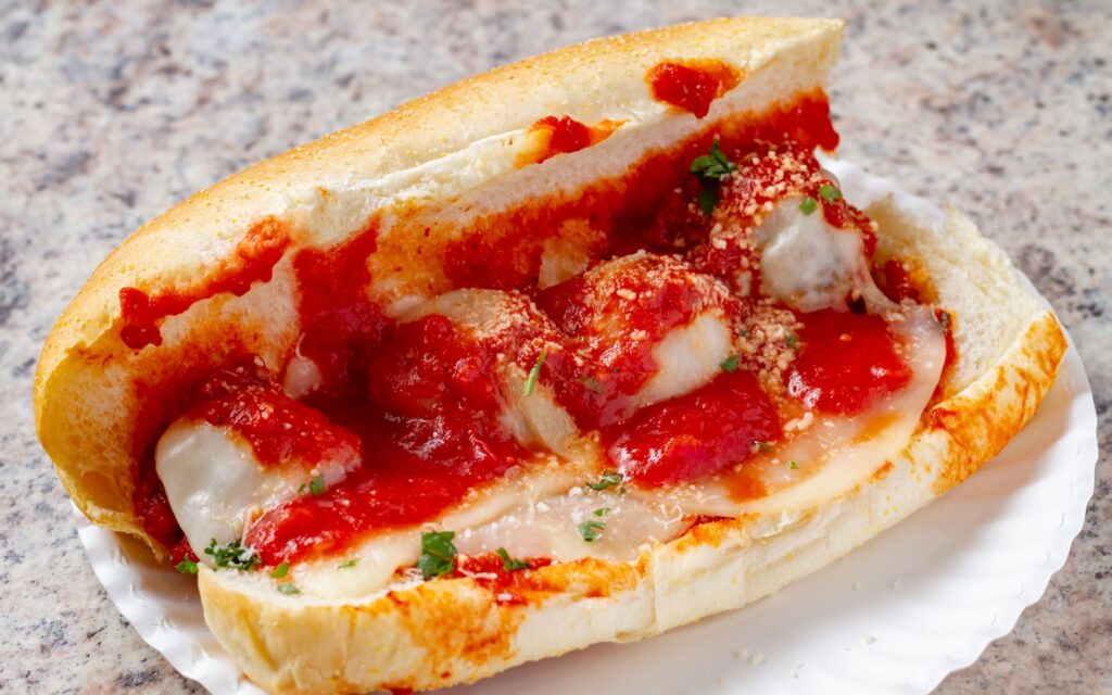 Meatball & Cheese Sub