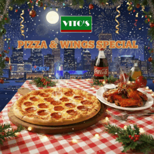 1 Lg 16" Pizza & Wings(8) Special